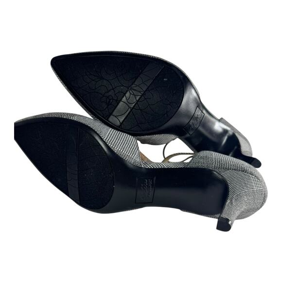 Abella Heels Womens 11M Plaid Pumps Comfort Low Heel Strappy Academic New Y2K - Picture 11 of 12
